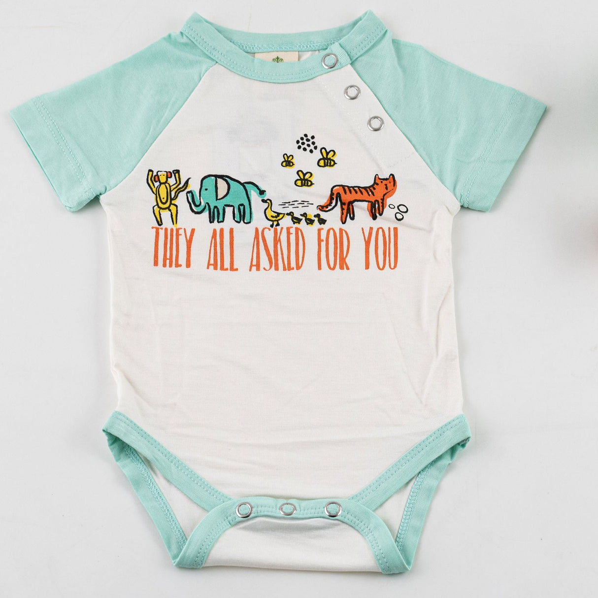 The Parish Line They All Asked for You Bamboo Onesie | Blue