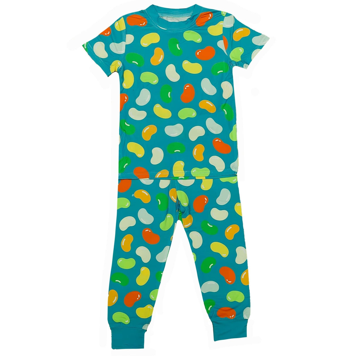 Belle Cher Jellybean Pink Bamboo Two Piece PajamasJellybean Aqua Bamboo Two Piece Pajamas