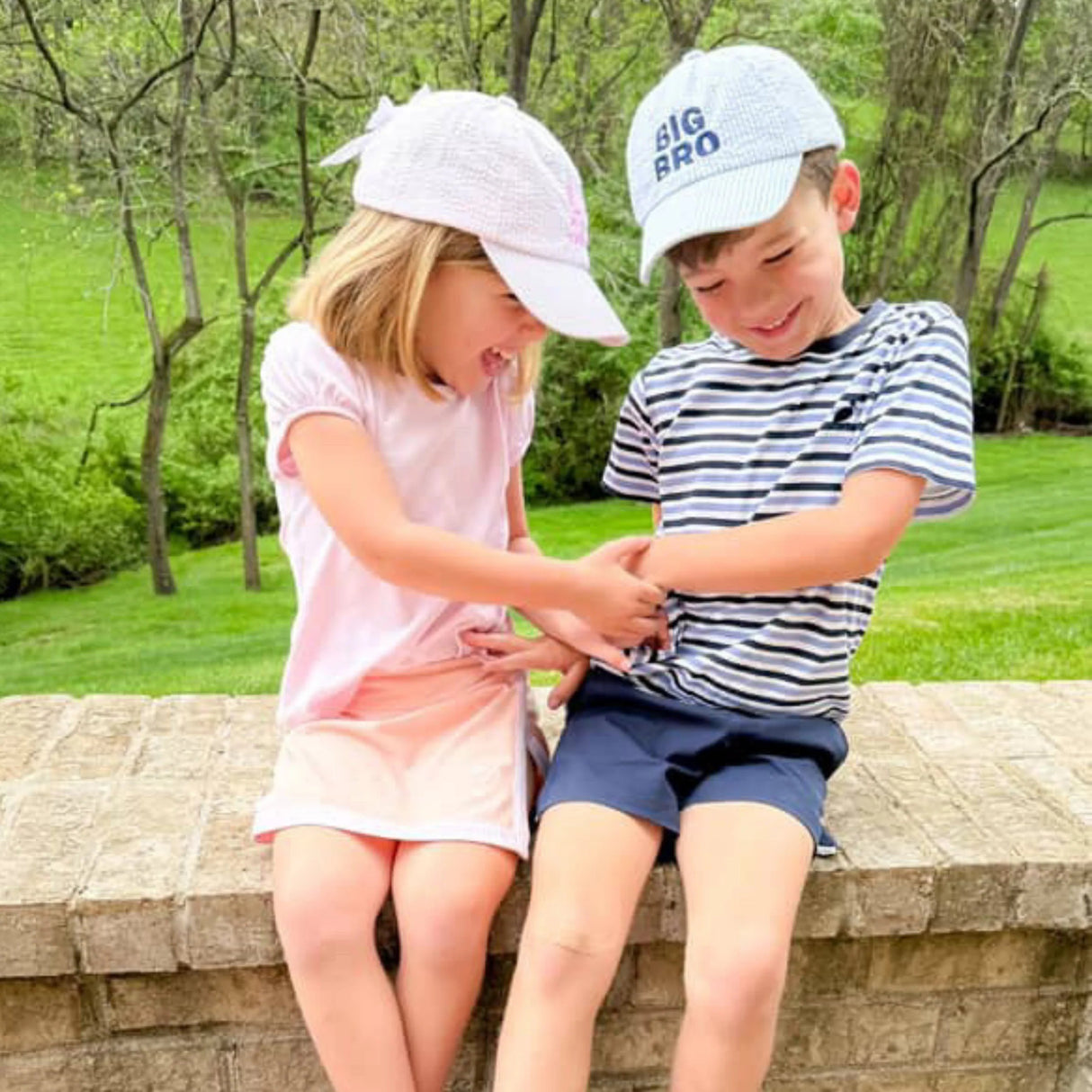 Bits & Bows Big Bro Baseball Hat