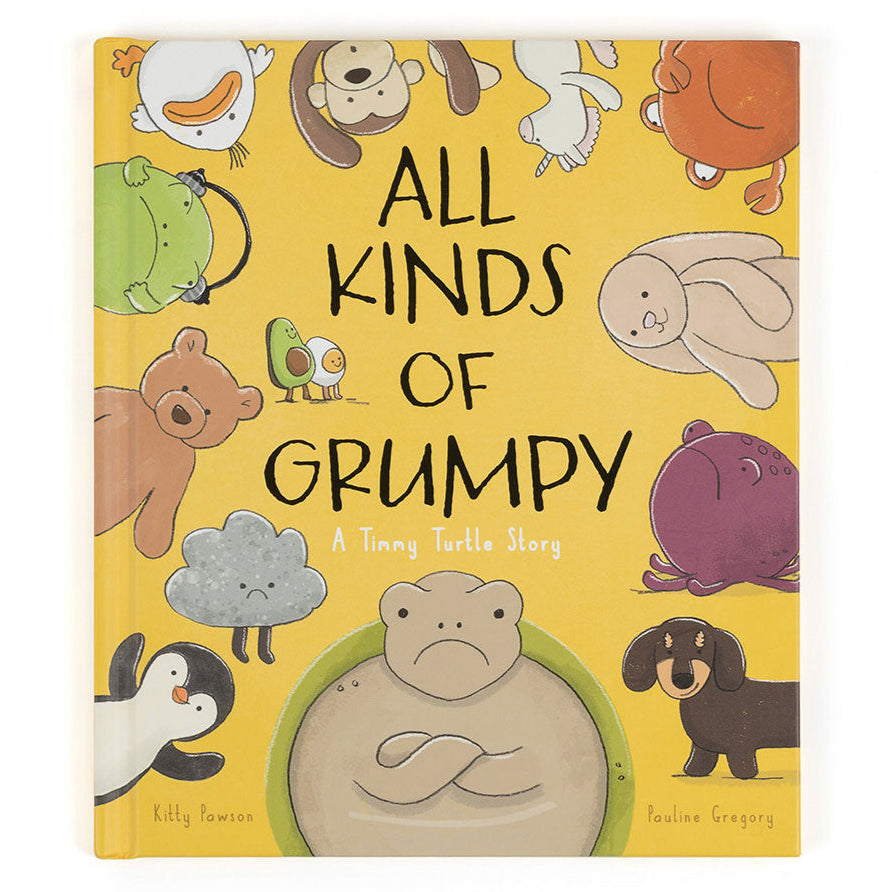 Jellycat All Kinds of Grumpy Book