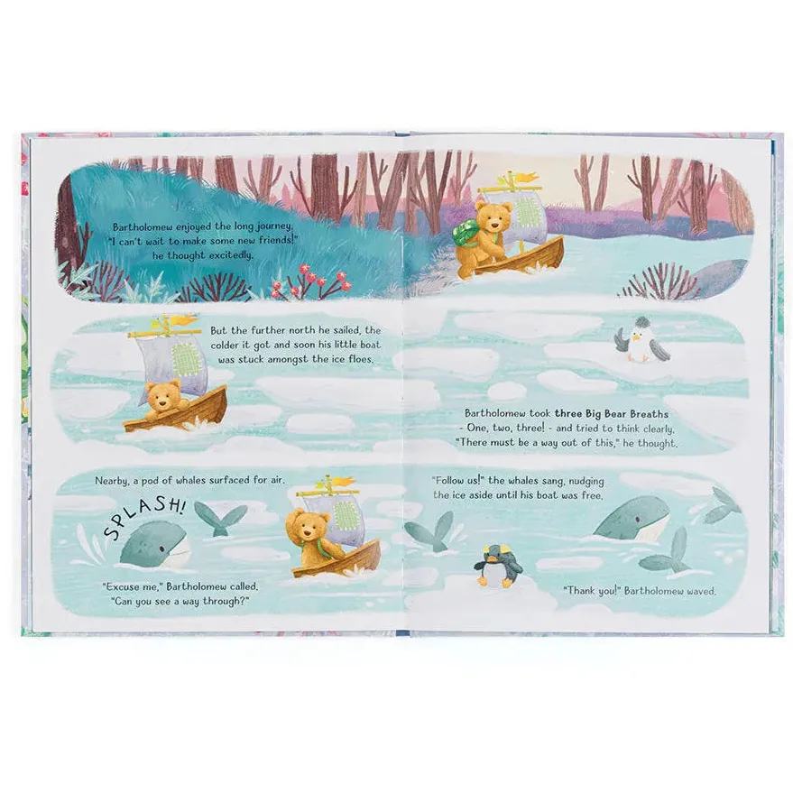 Jellycat Bartholomew Bear and the Snow Giants Book