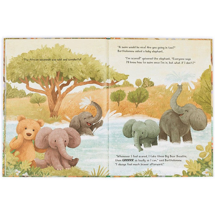 Jellycat It's a Big World Bartholomew Book