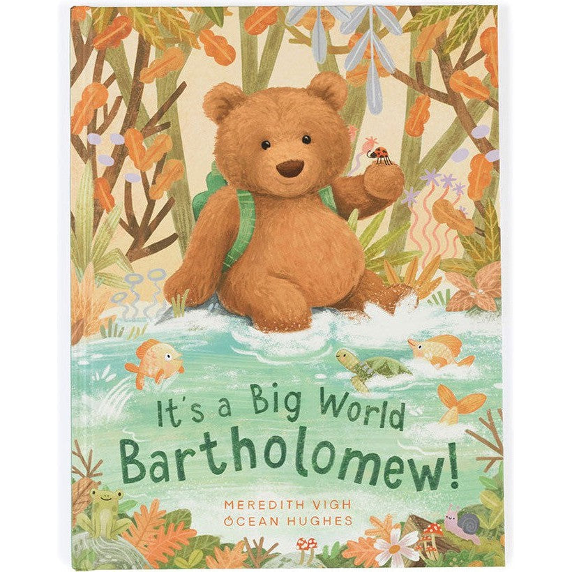 Jellycat It's a Big World Bartholomew Book