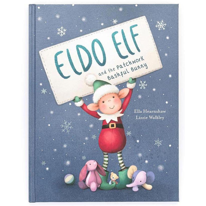 Jellycat Eldo Elf and the Patchwork Bushful Bunny Book