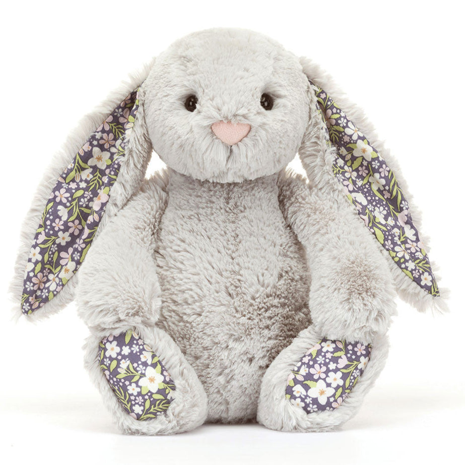 Jellycat Blossom Silver Bunny 'Bloom' | Original