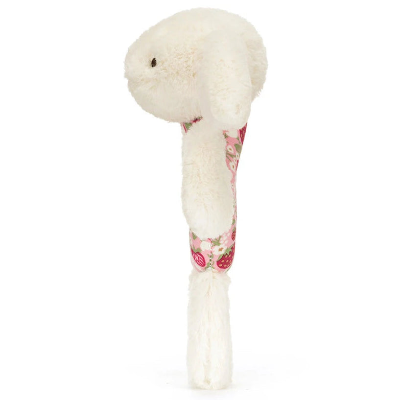 Jellycat Blossom Cream Bunny 'Berry' Ring Rattle