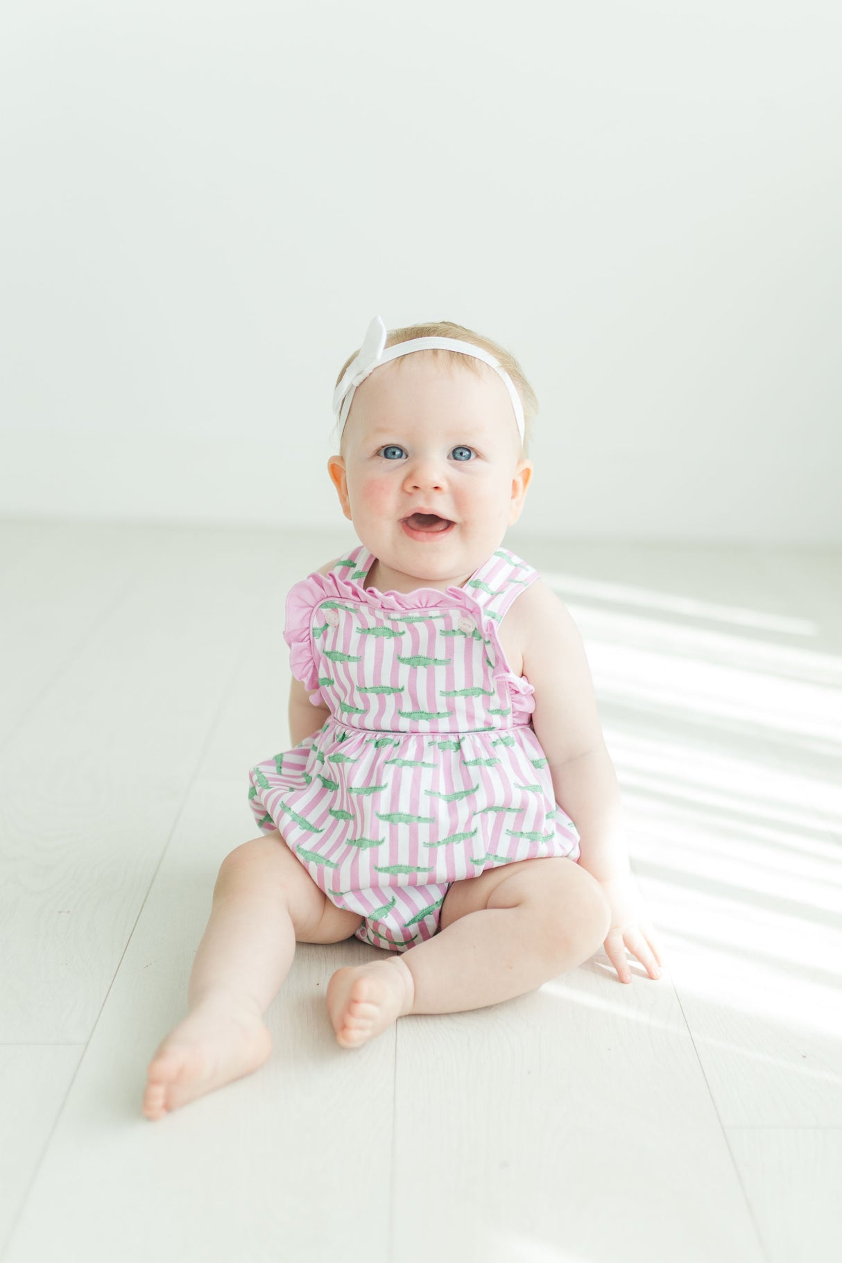 Baby Loren Bayou Kids Pink Pima Sun Bubble