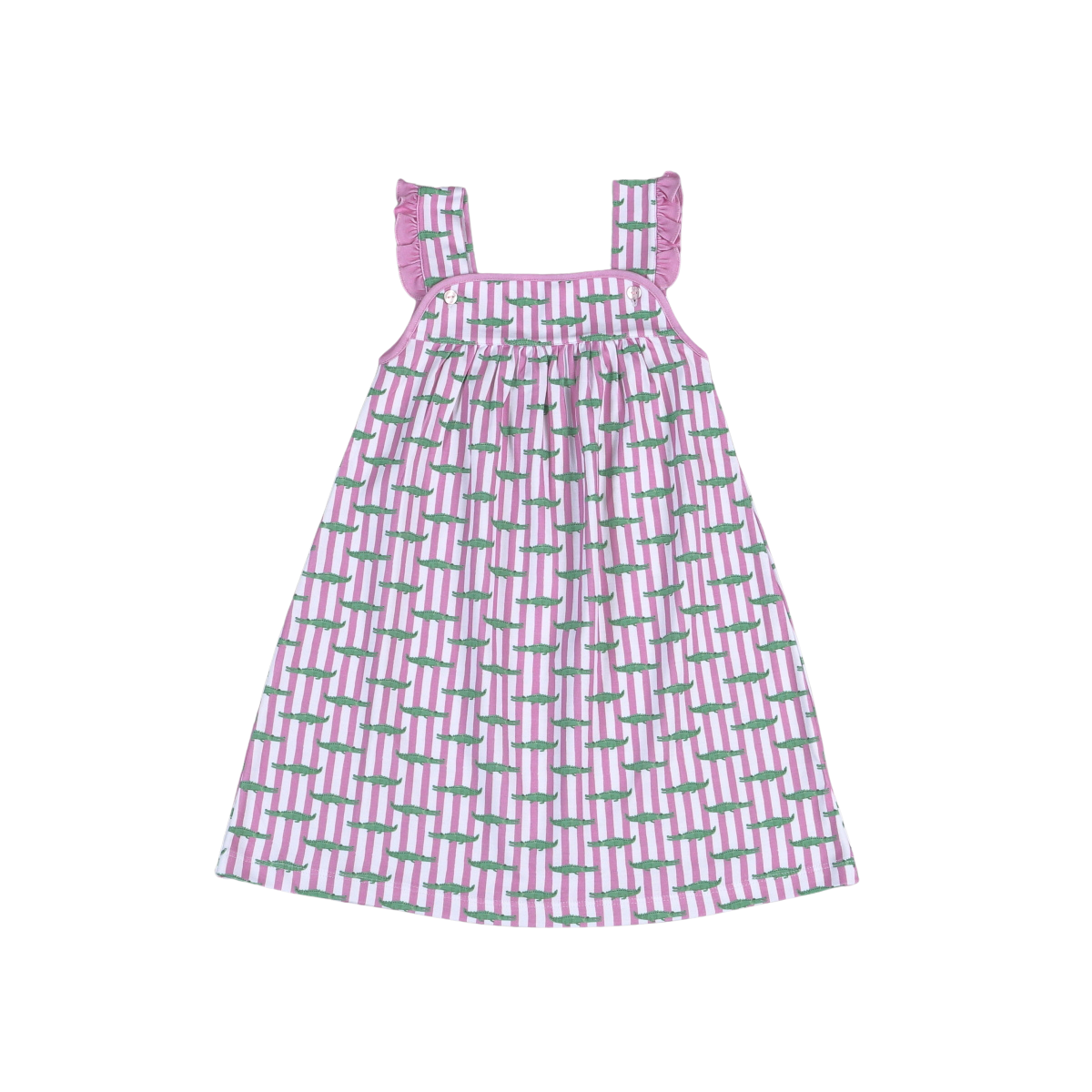 Baby Loren Bayou Kids Pink Pima Sun Dress
