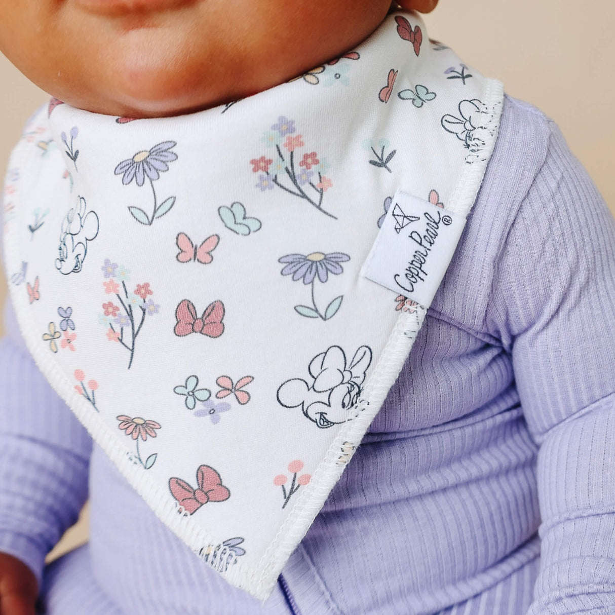 Baby Bandana Bib 4-Pack Set | Minnie Mouse