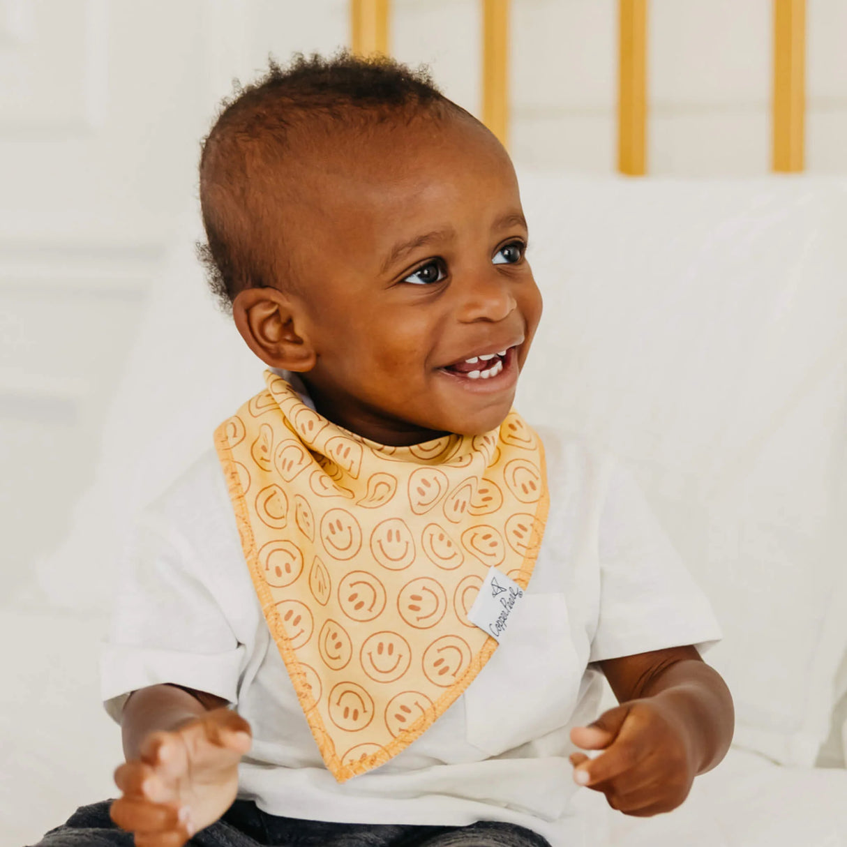 Copper Pearl Baby Bandana Bib 4-Pack Set | Vance