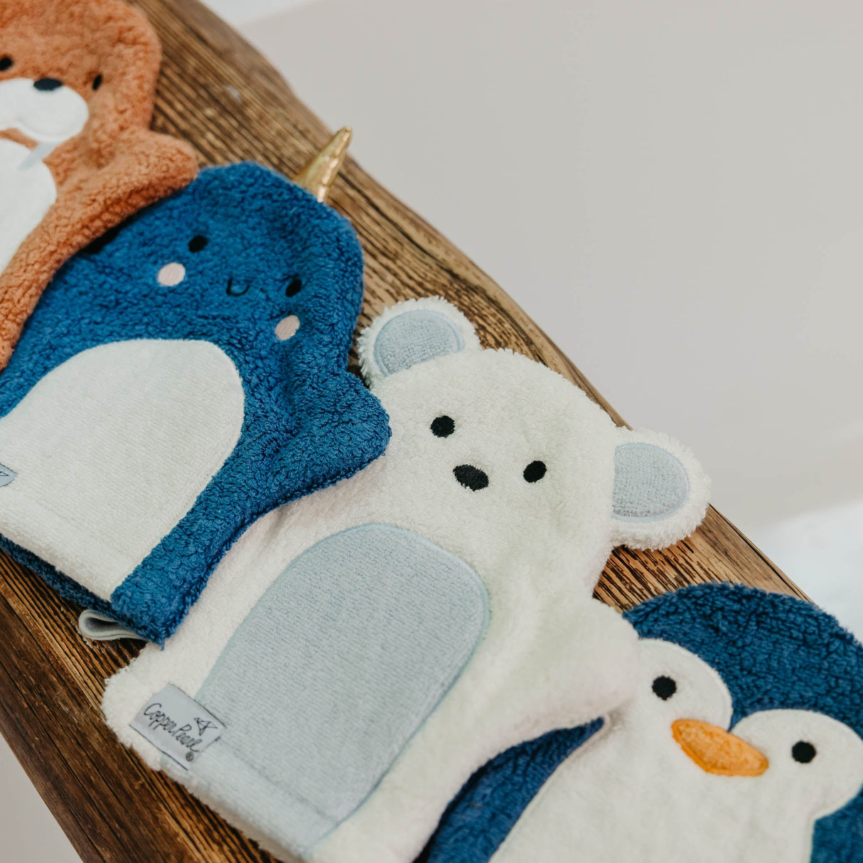 Copper Pearl Juno Polar Bear | Wash Mitt