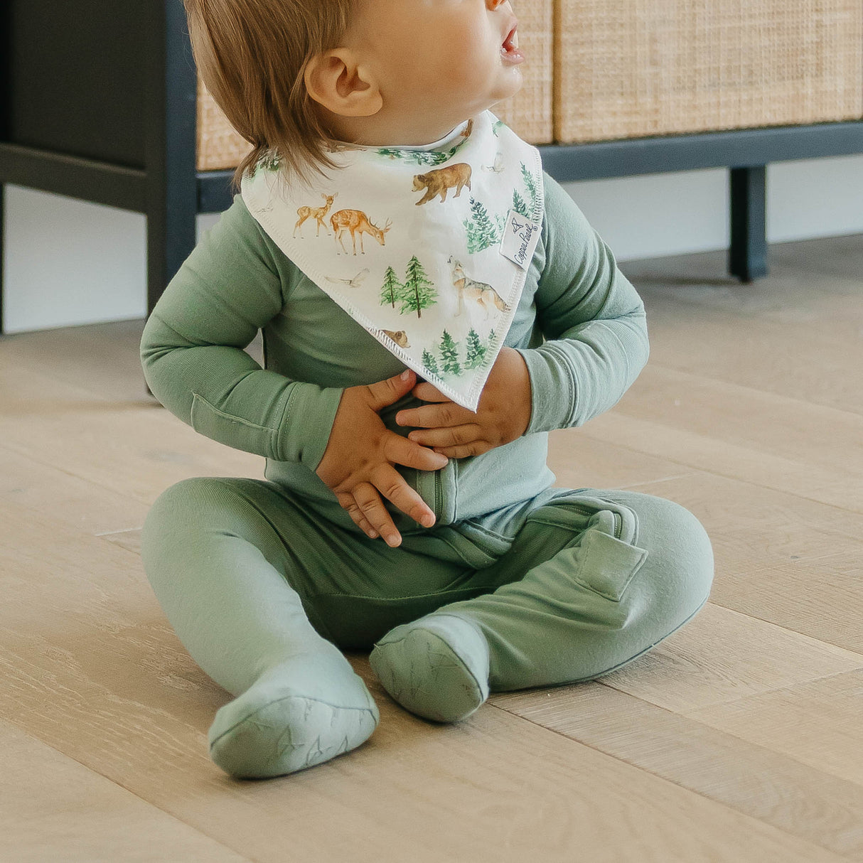 Copper Pearl Baby Bandana Bib 4-pack Set | Wilder