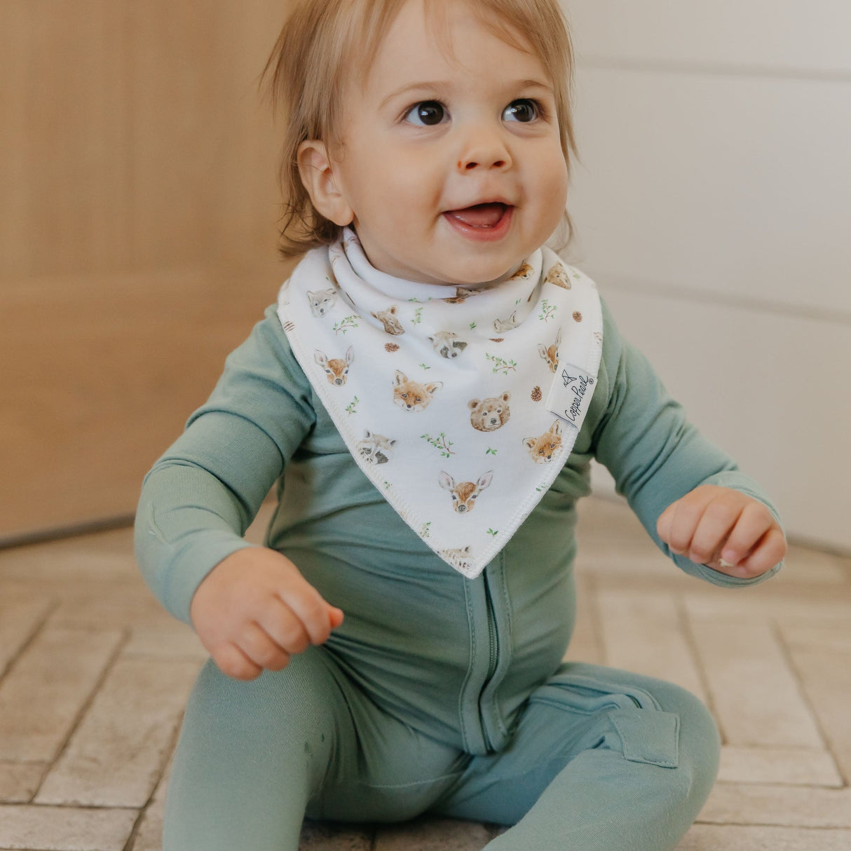 Copper Pearl Baby Bandana Bib 4-pack Set | Wilder