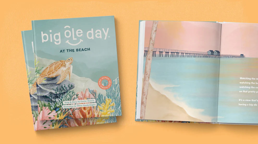 Big Ole Day at the Beach Sing-A-Read-A-Long Book