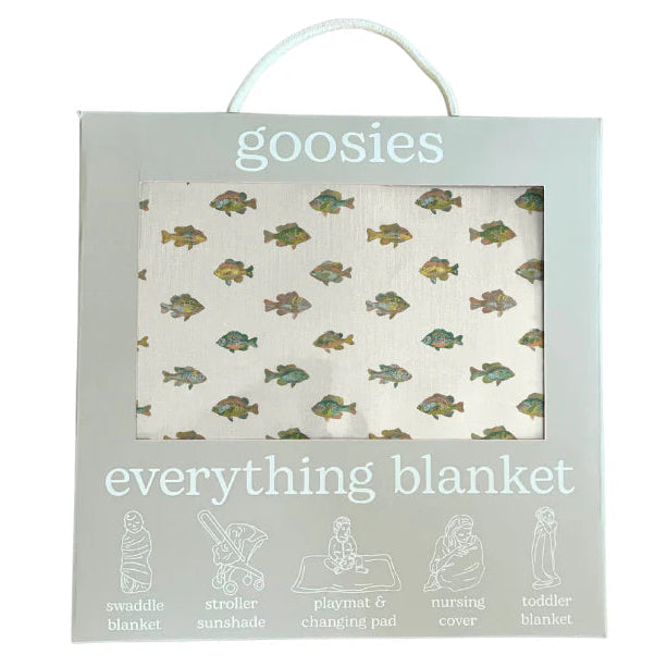 Goosies Lake Fish Bamboo Everything Blanket