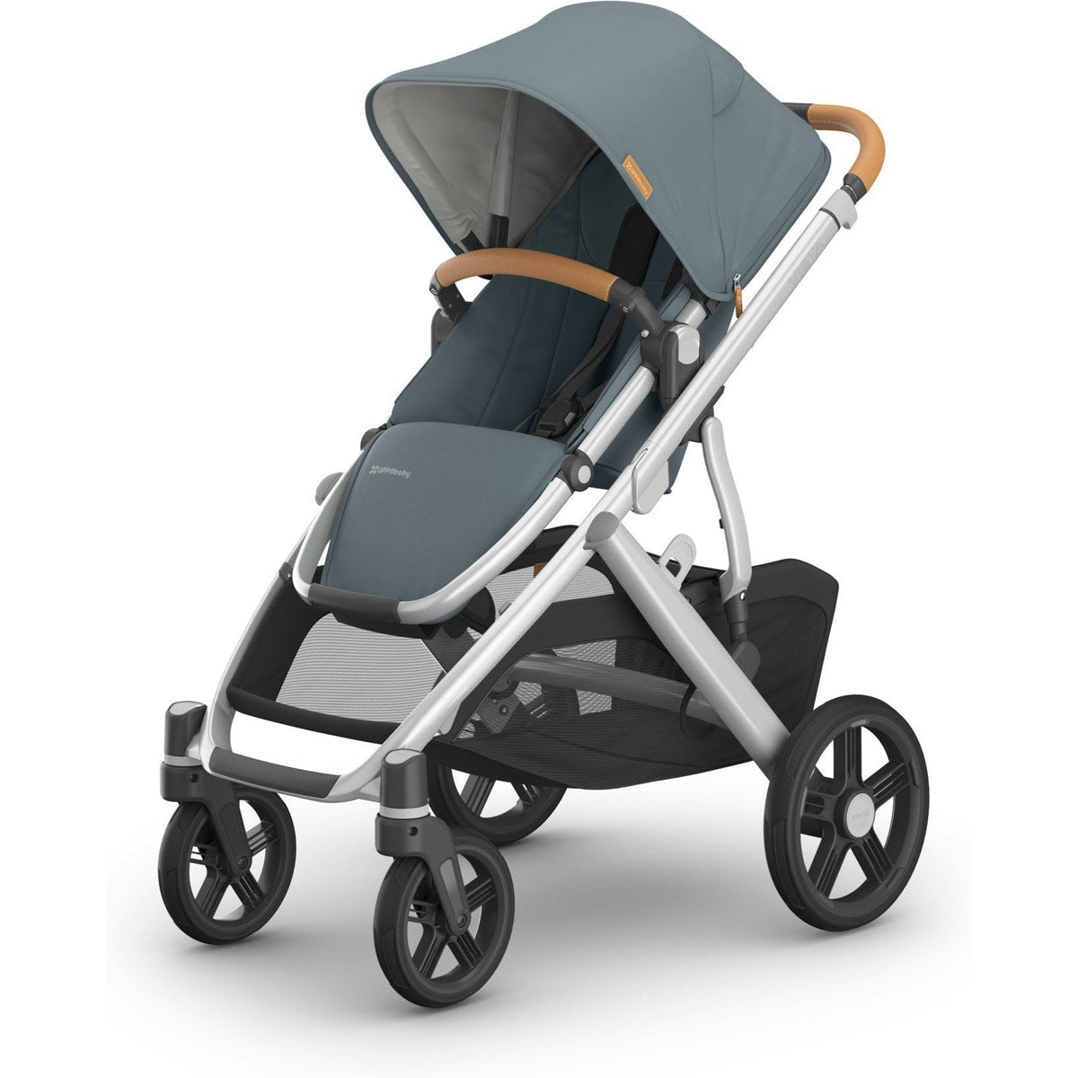 UPPAbaby Vista V3 Callum Single to Double Stroller Unboxed Display Model Bundle with Bassinet, Rumbleseat, Upper Adapters | No Shipping