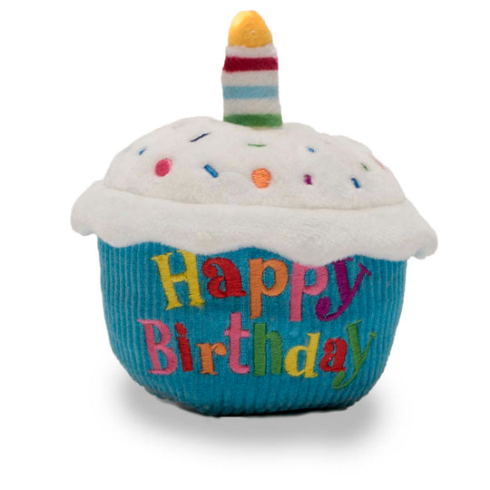 Birthday Cupcake Musical Squeezer Plush Toy