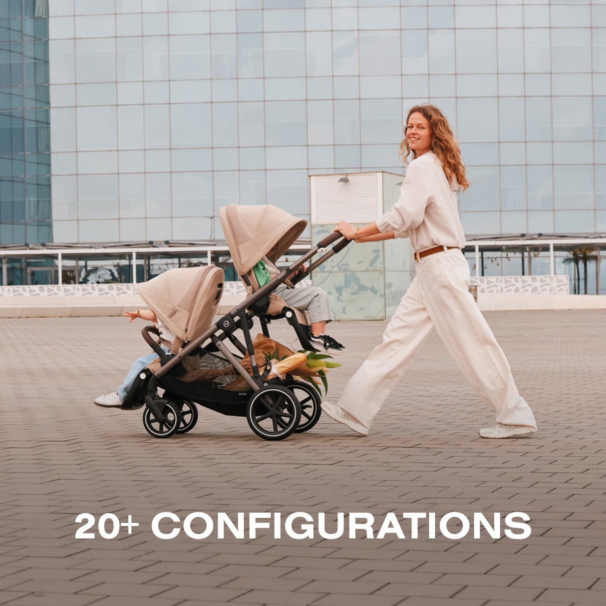 Cybex Gazelle S Single to Double All-in-One Stroller | In Store Exclusive