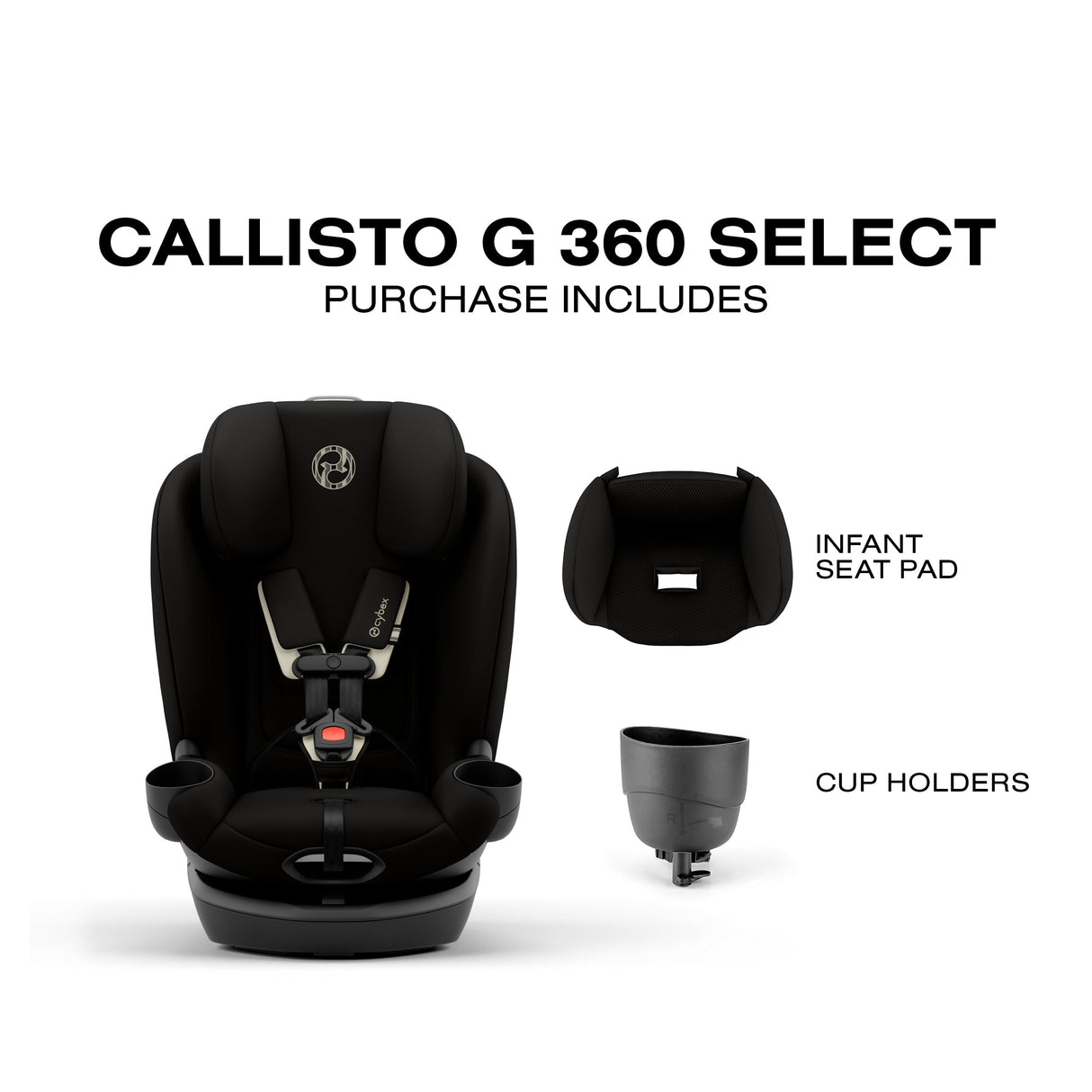 CYBEX Callisto G 360 Select Rotating All-in-One Convertible Car Seat