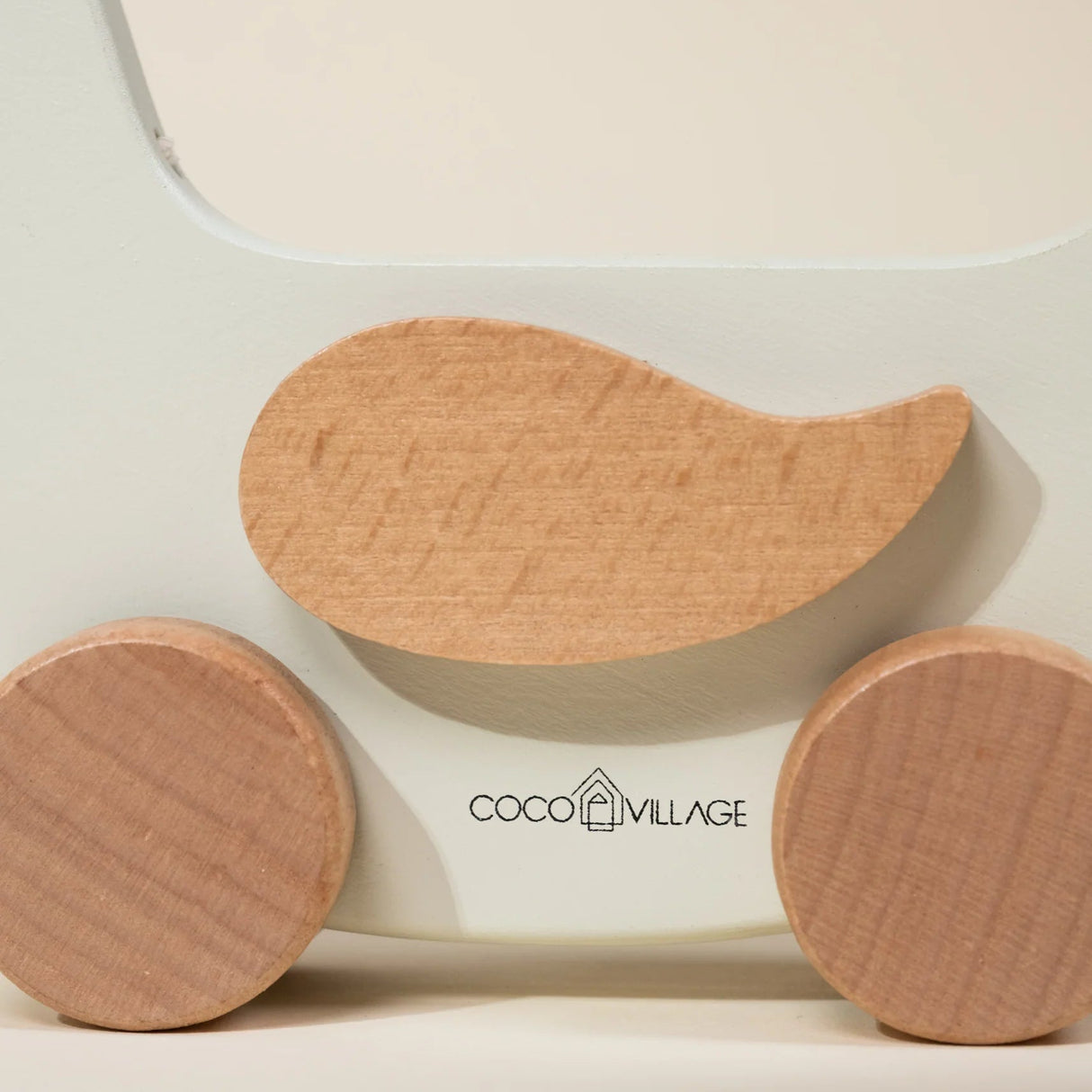 Coco Village Wooden Duck Family Pull Toy
