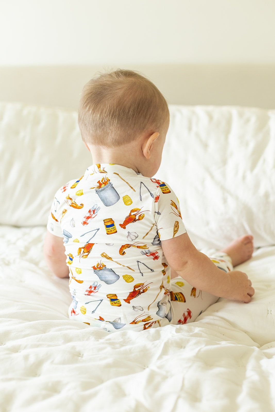 Southern Slumber Crawfish Boil 2-Piece Bamboo Pajama Set