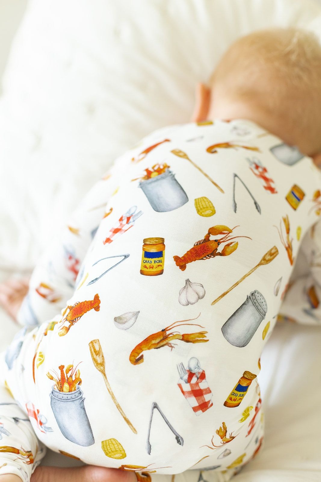 Southern Slumber Crawfish Boil Double Zipper Bamboo Sleeper