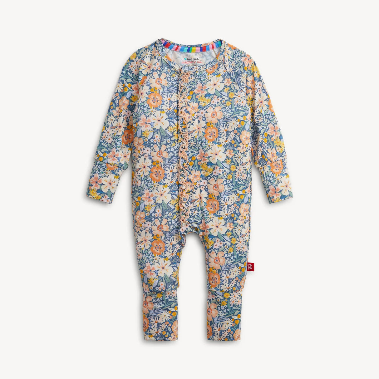 Magnetic Me Flora Modal Ruffle Convertible Coverall