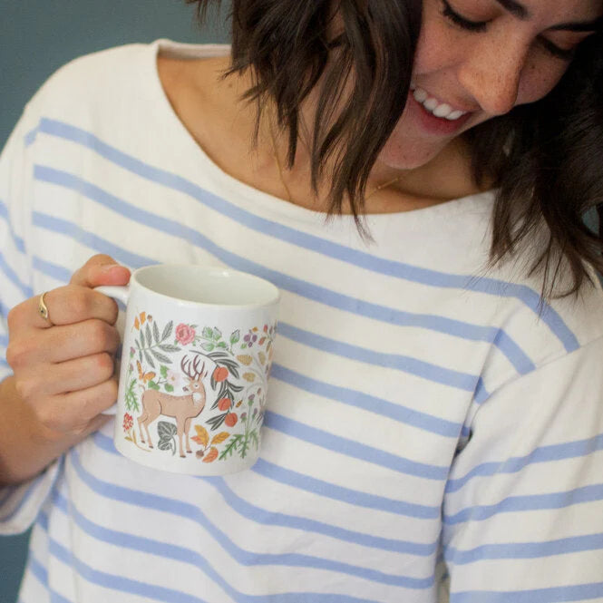 Helmsie Woodland Two of A Kind Cup Set | Matching Sippy Cup and Coffee Mug