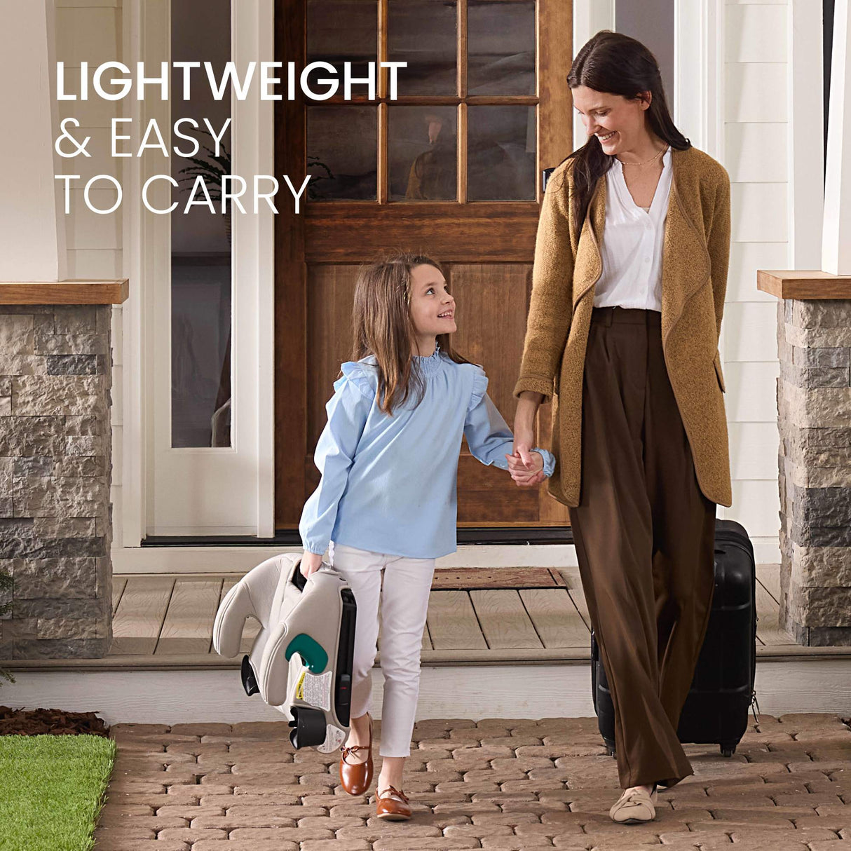 Britax UpNGo Click Backless Booster Car Seat with LATCH