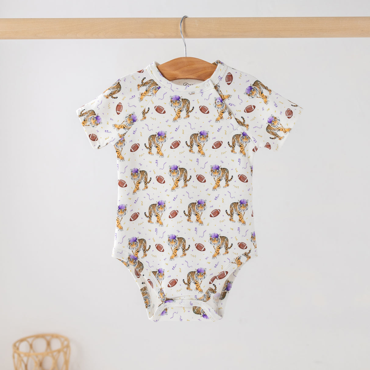 Nola Tawk Kickoff in Louisiana Organic Cotton Onesie