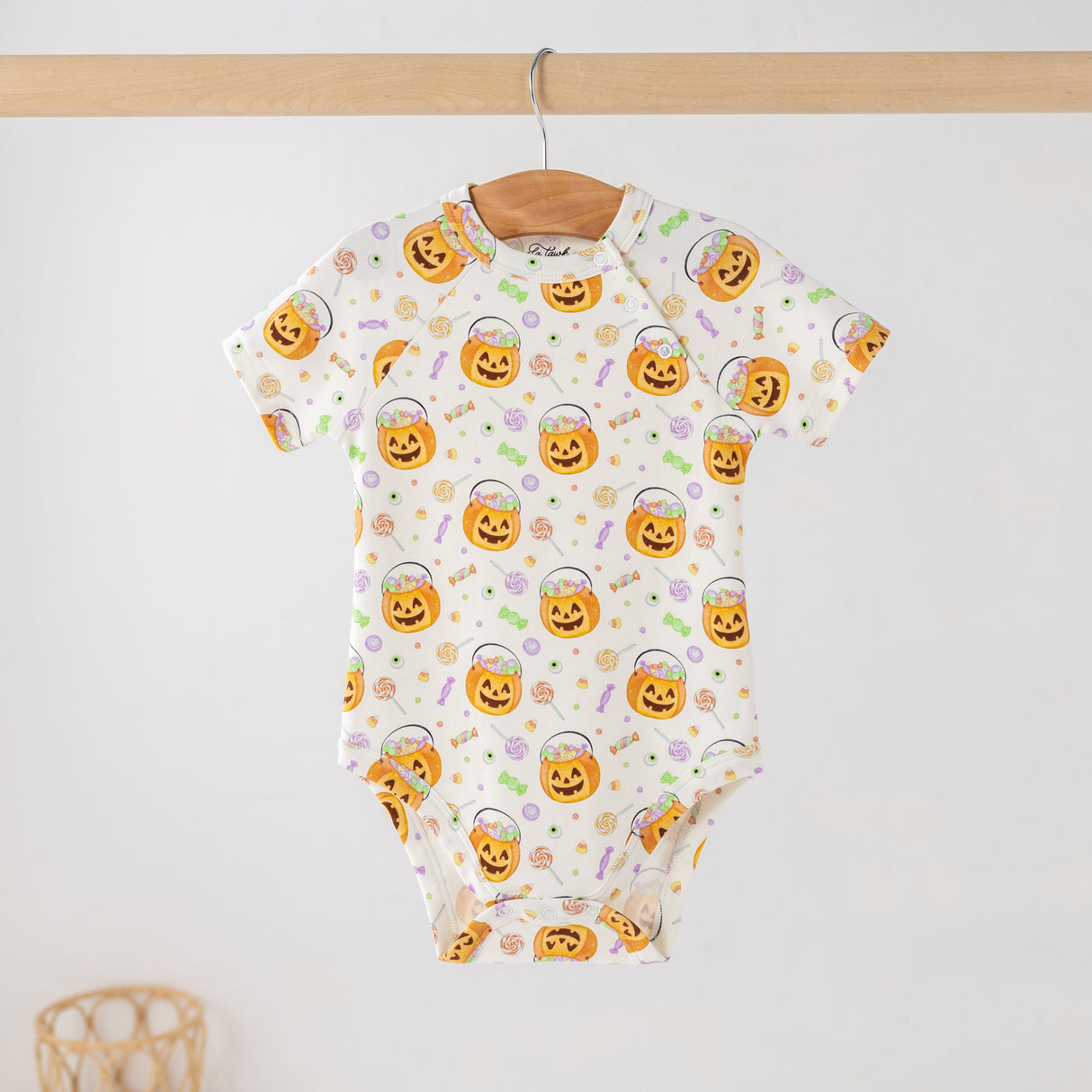 Nola Tawk No Tricks, Just Treats Organic Cotton Onesie