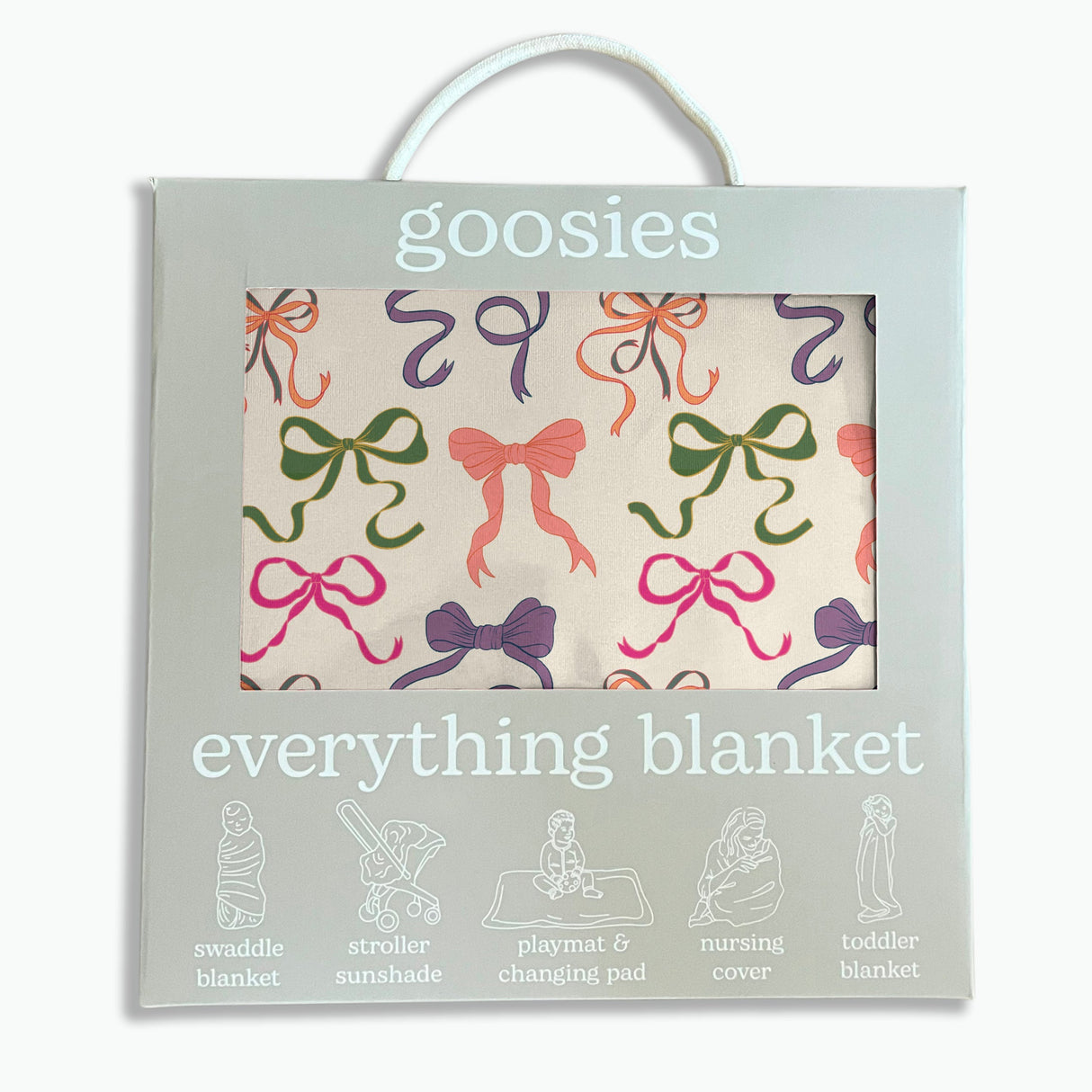 Goosies Bows Bamboo Everything Blanket