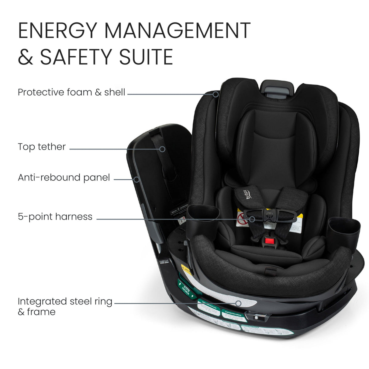 Britax Galaxy360 Slim Rotating Convertible Car Seat | Preorder