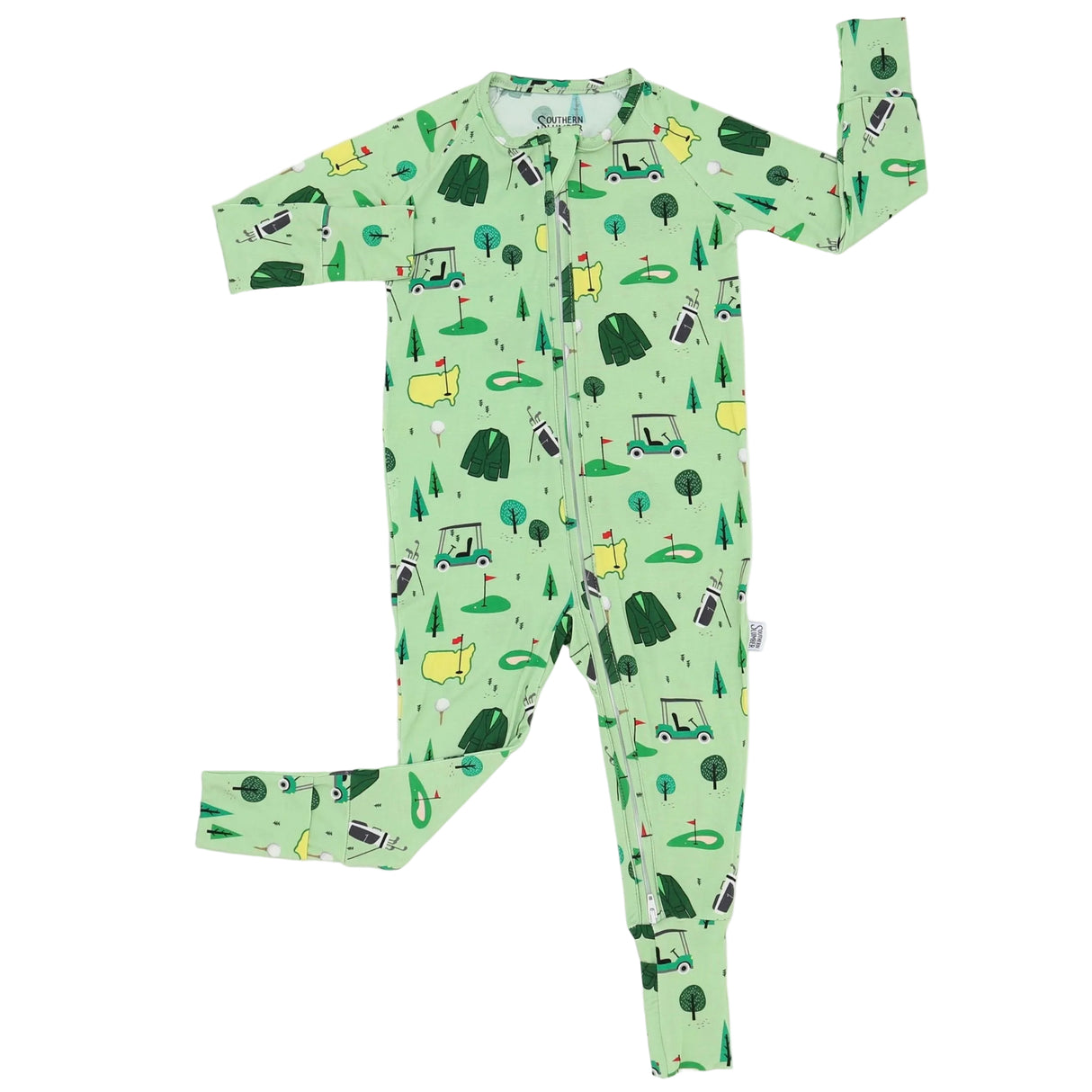 Southern Slumber Golf Double Zipper Bamboo Sleeper