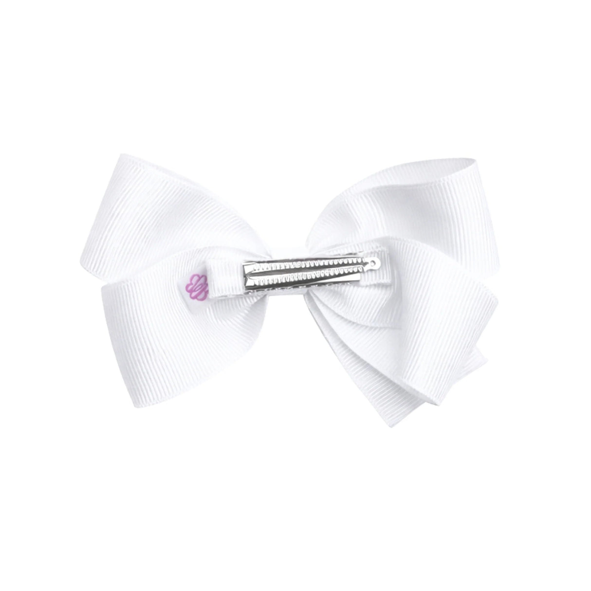 Bits & Bows Big SIster Hair Bow | White
