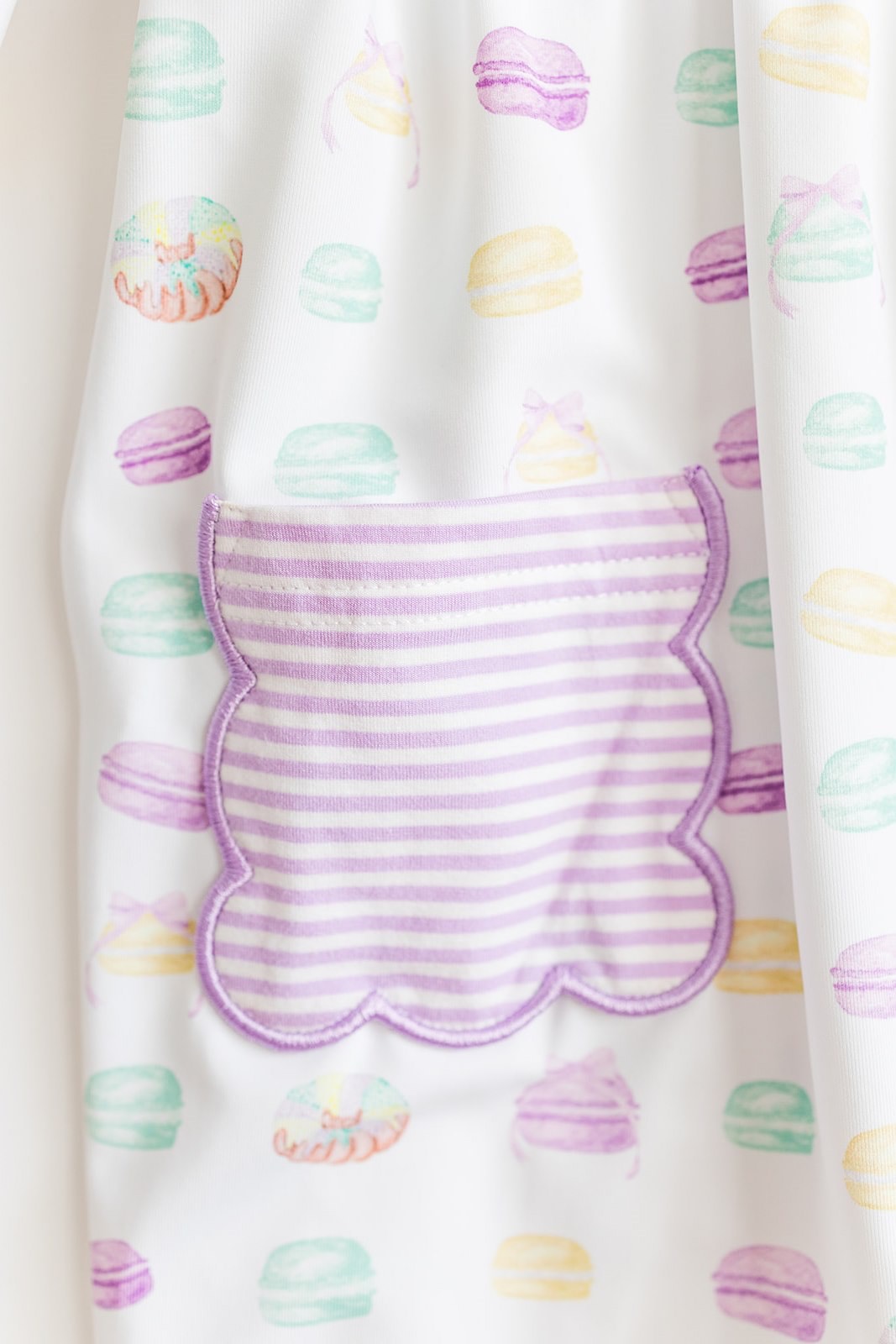 Studio Smocks Mardi Gras Macaron Dress