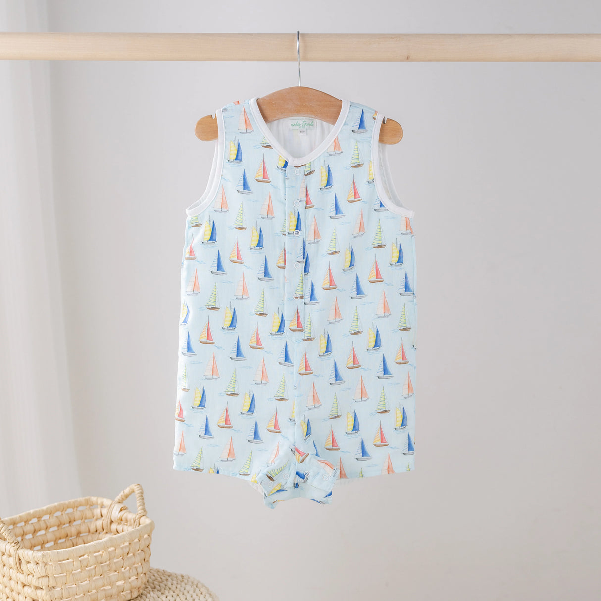 Nola Tawk Sea You Soon Organic Muslin Shortall