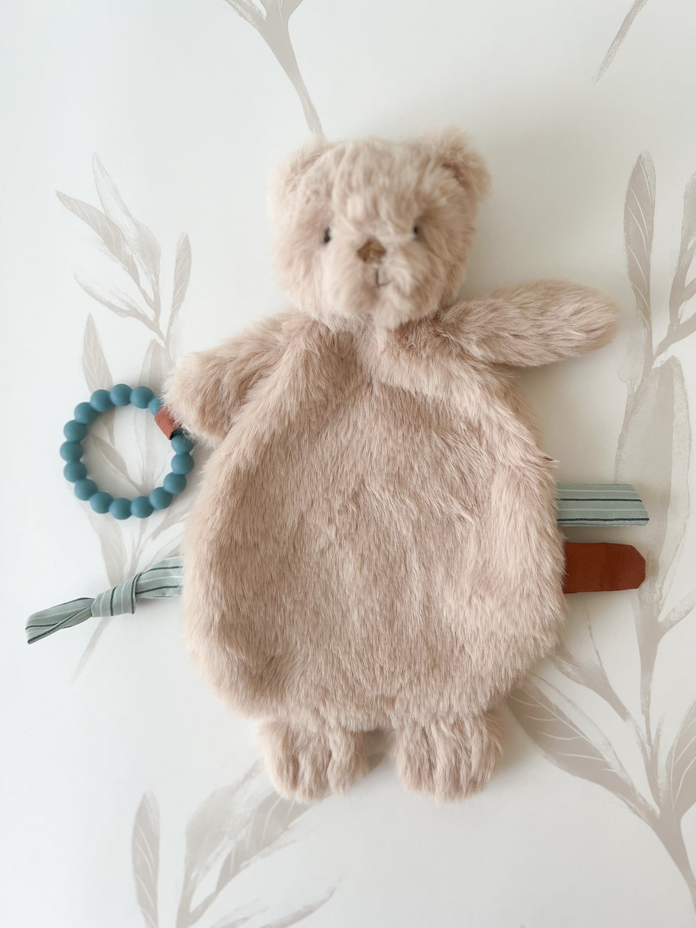 Mon Ami Baldwin Bear Silicone Teether Lovie
