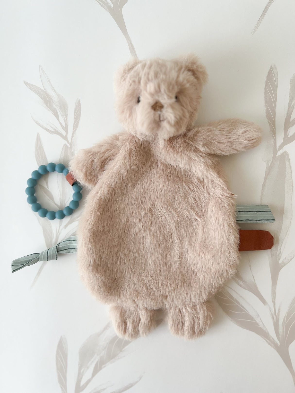 Mon Ami Baldwin Bear Silicone Teether Lovie