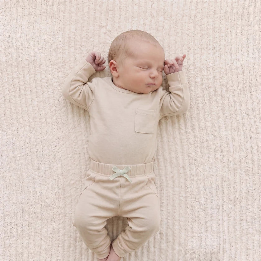 Sugar + Maple Bamboo Two-Piece Jogger Set | Sweet Cream