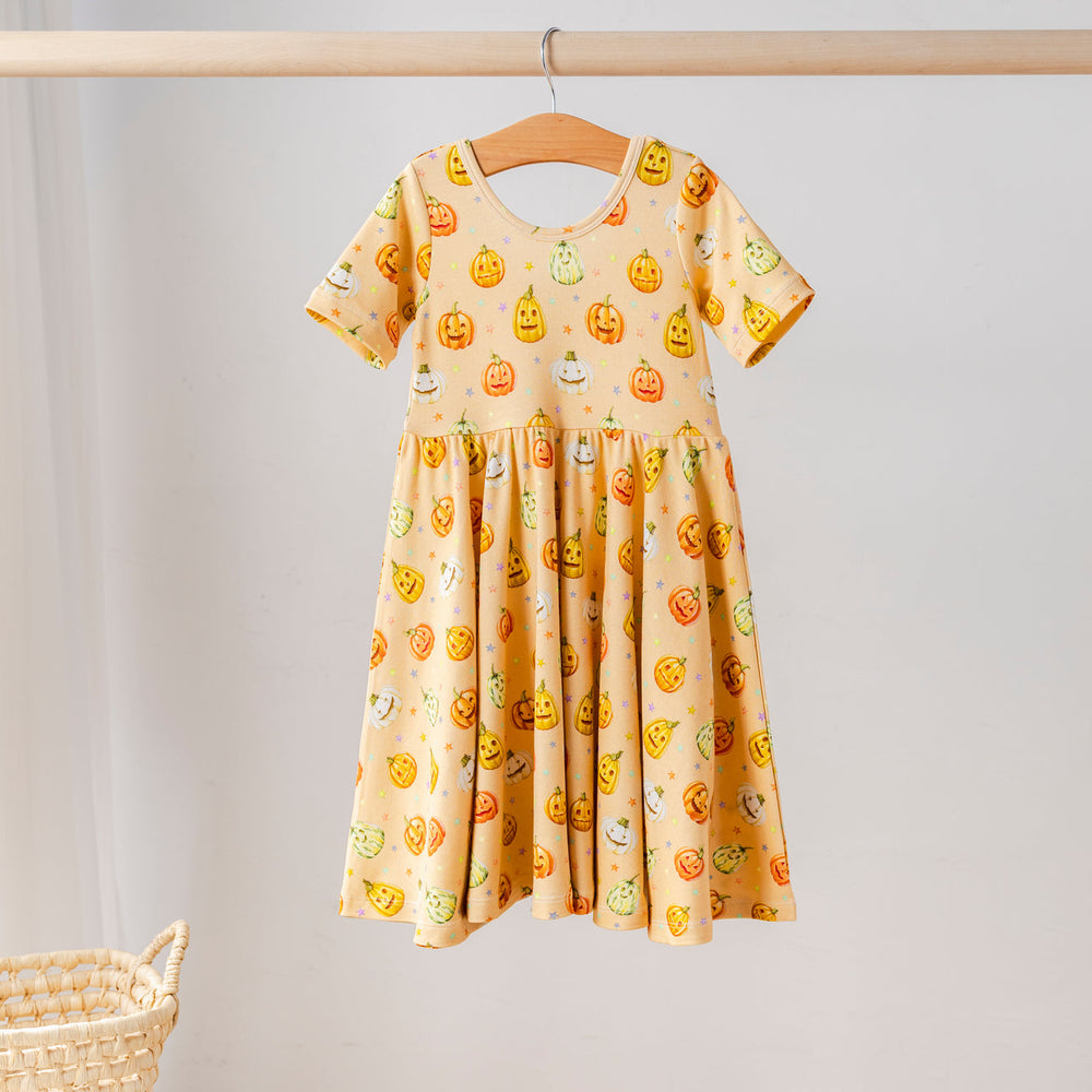 Pumpkin Pals Organic Cotton Twirl Dress