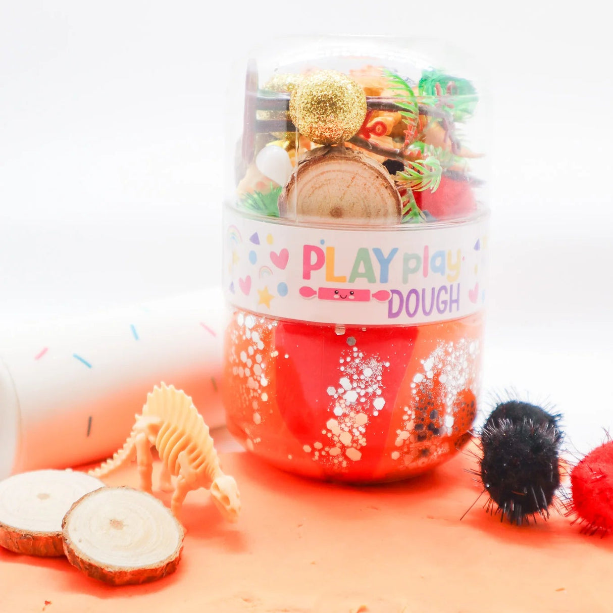 Play Play Dough Dino Play Dough Sensory Jar