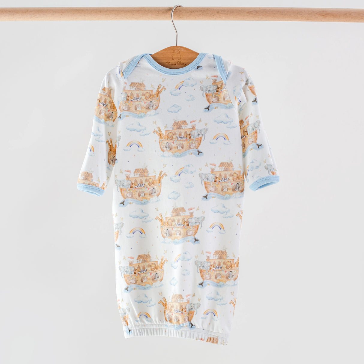 Nola Tawk All Aboard Noah's Ark Organic Cotton Pajamas