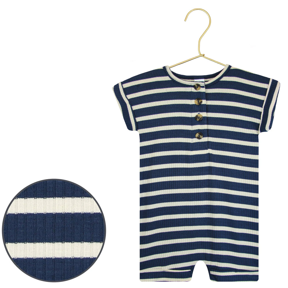 Lou Lou and Company Jack Ribbed Romper
