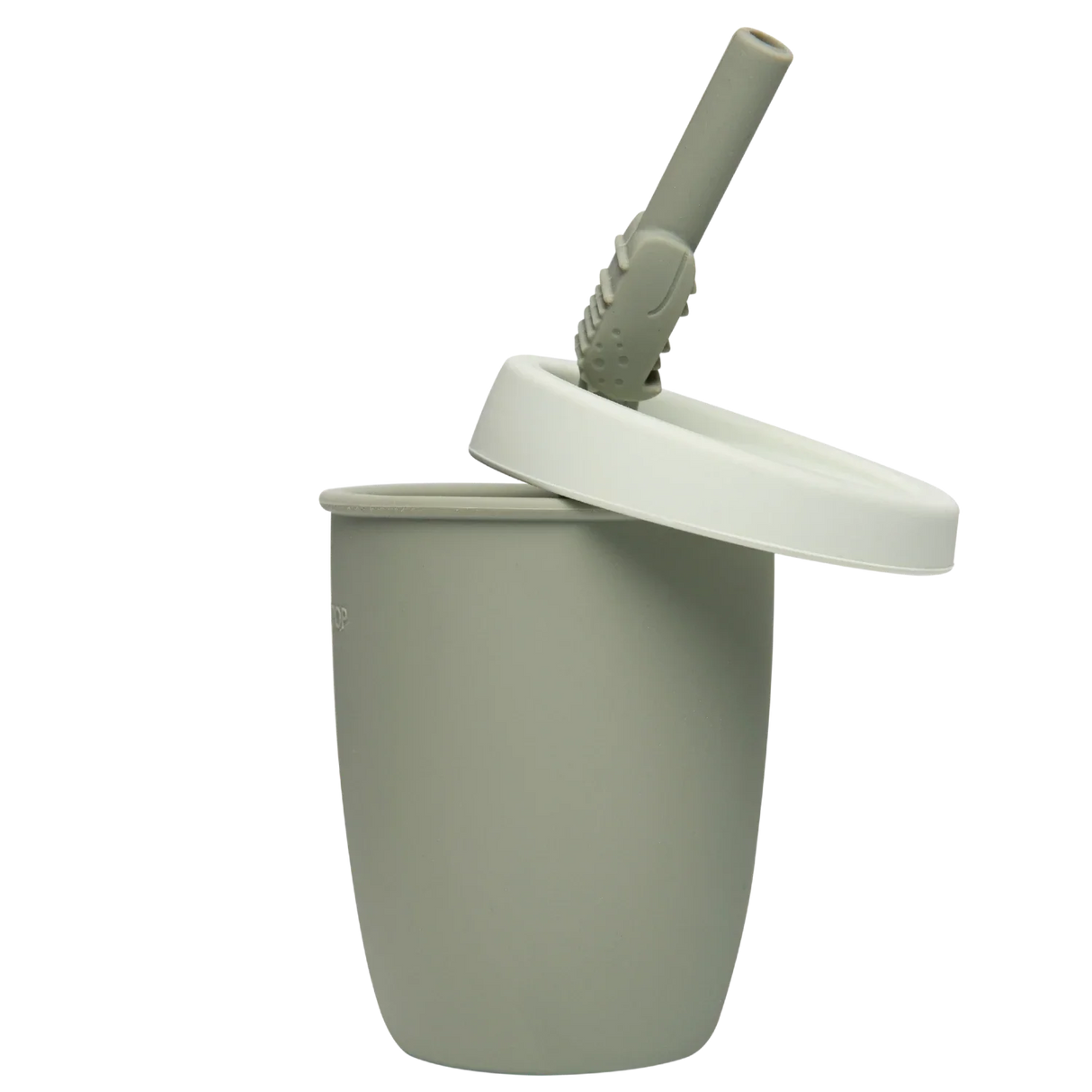 Loulou Lollipop Alligator Kids Cup with Straw
