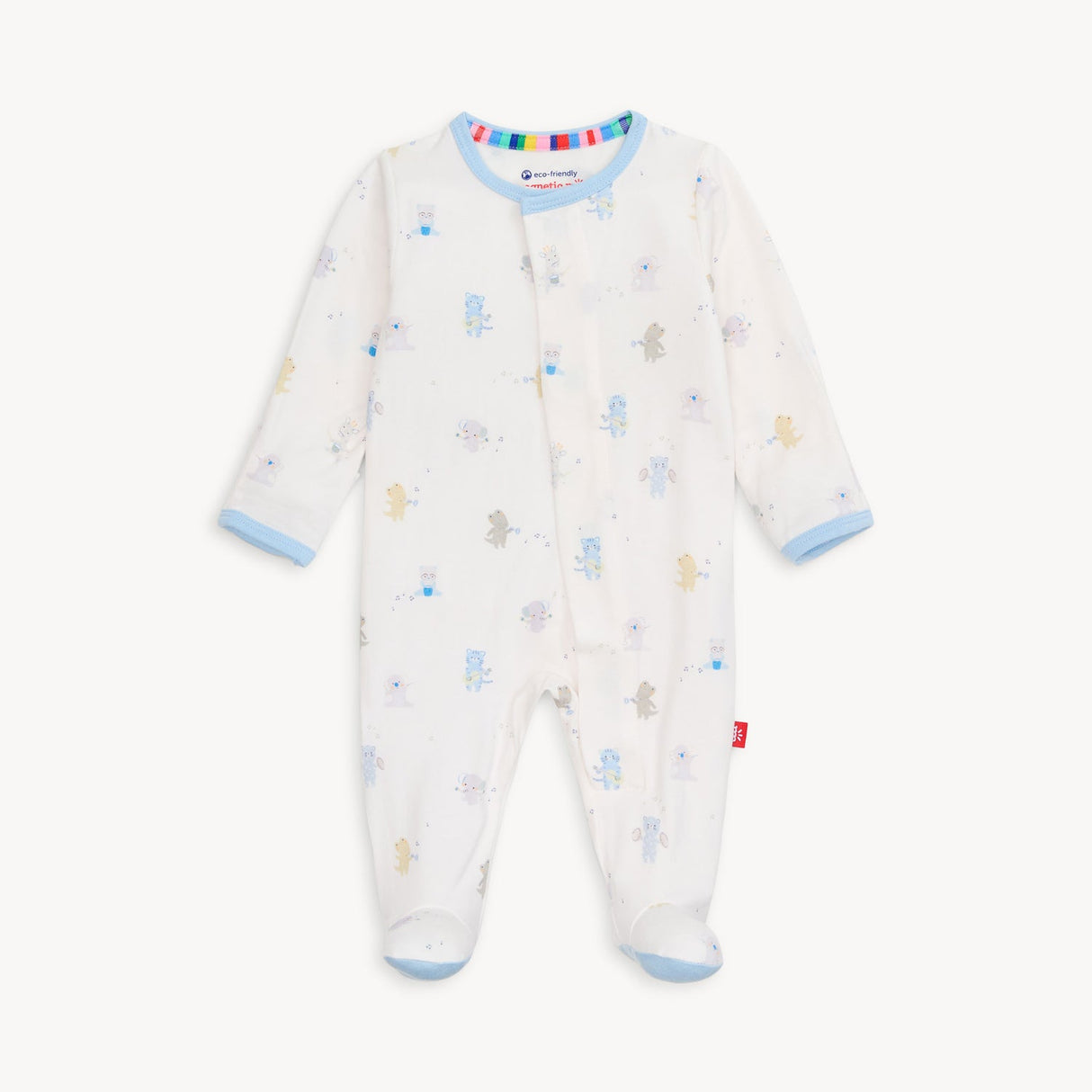 Magnetic Me Blue Baby Beats Modal Footie