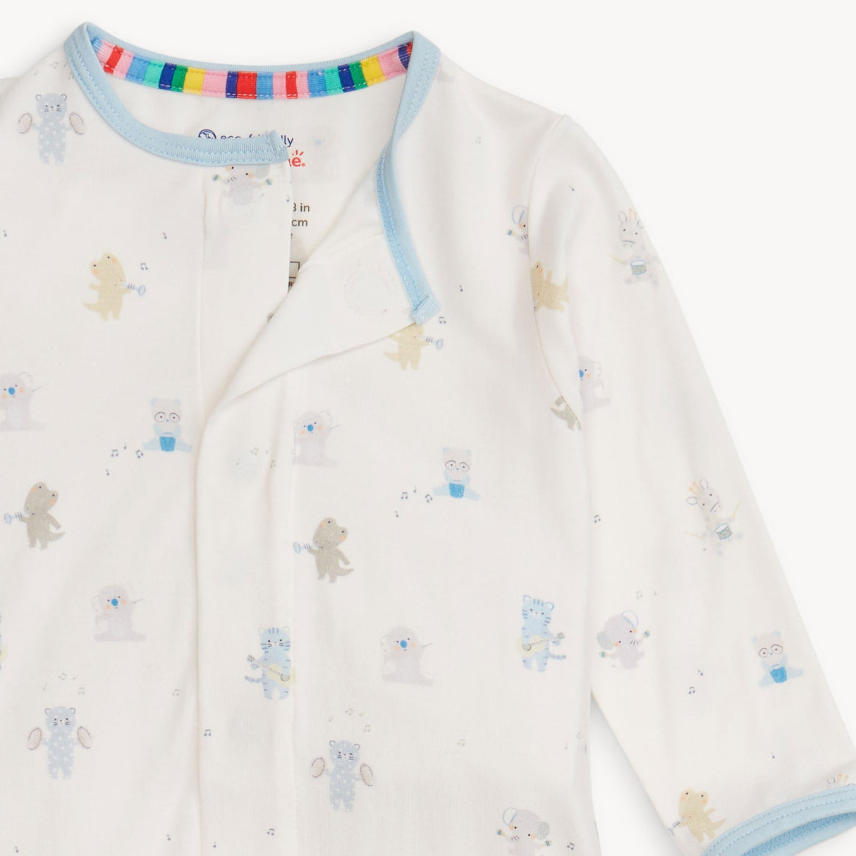 Magnetic Me Blue Baby Beats Modal Footie