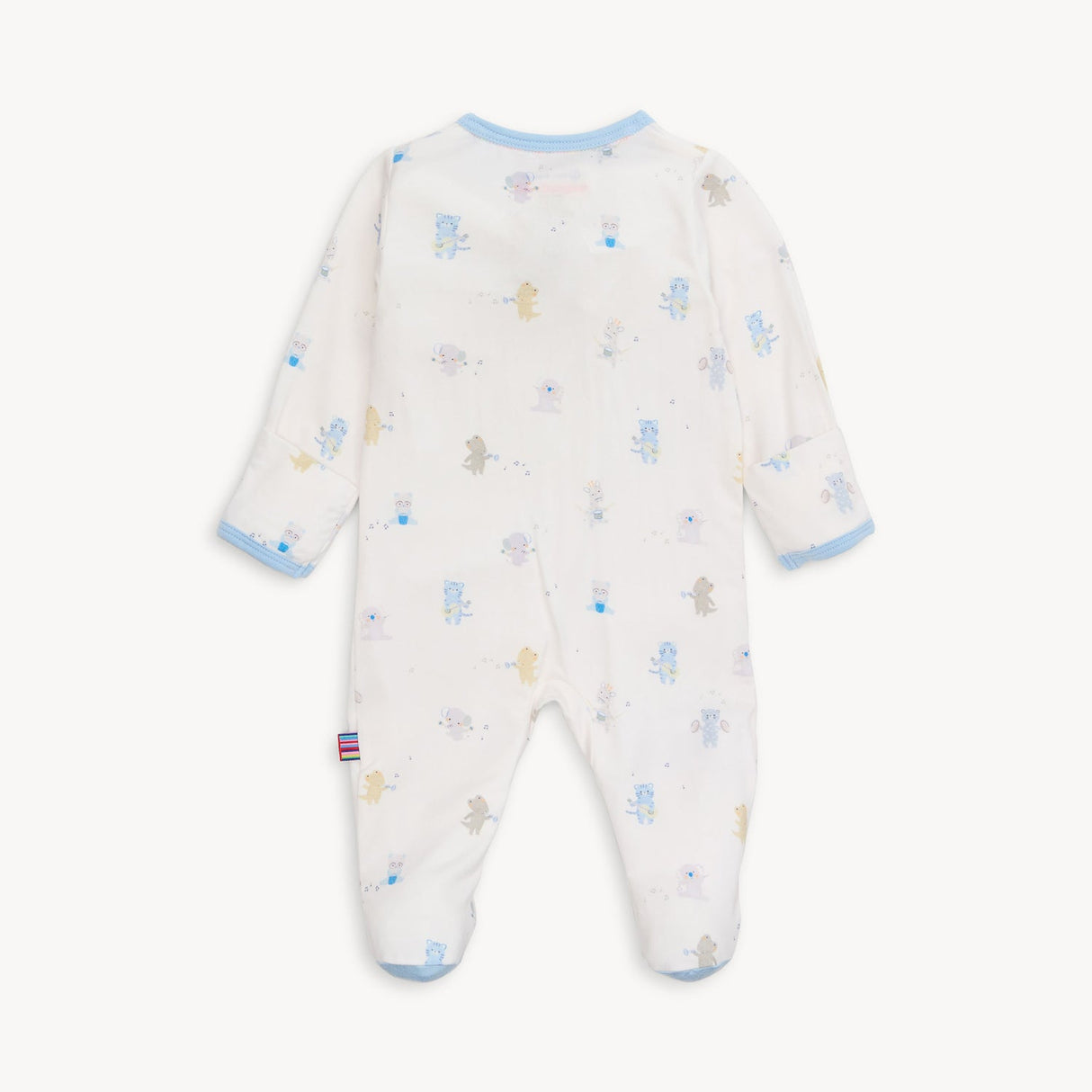 Magnetic Me Blue Baby Beats Modal Footie