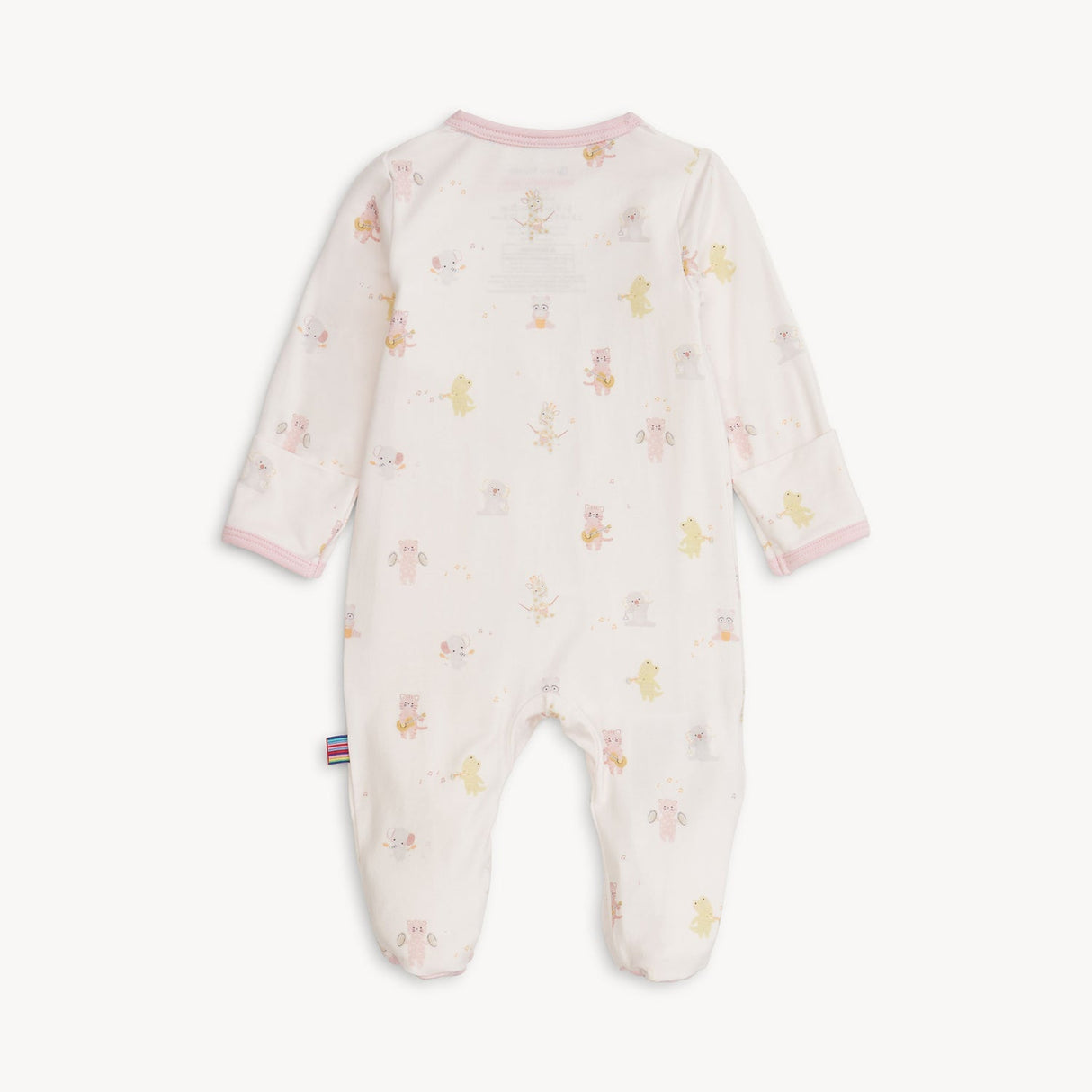 Magnetic Me Pink Baby Beats Modal Footie