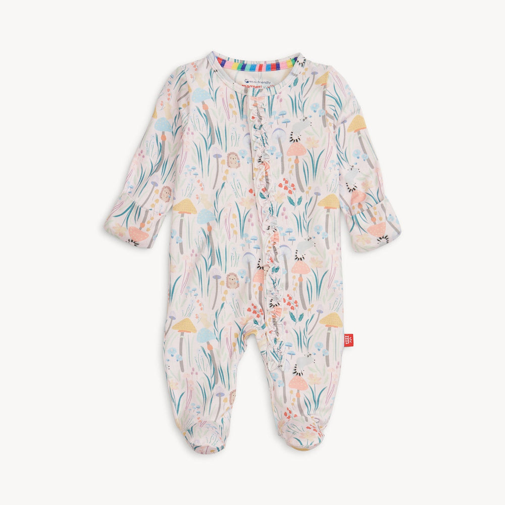 Magnetic Me Shroom & Bloom Modal Footie w/ Ruffles